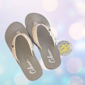 NWT Cobian Flip Flops